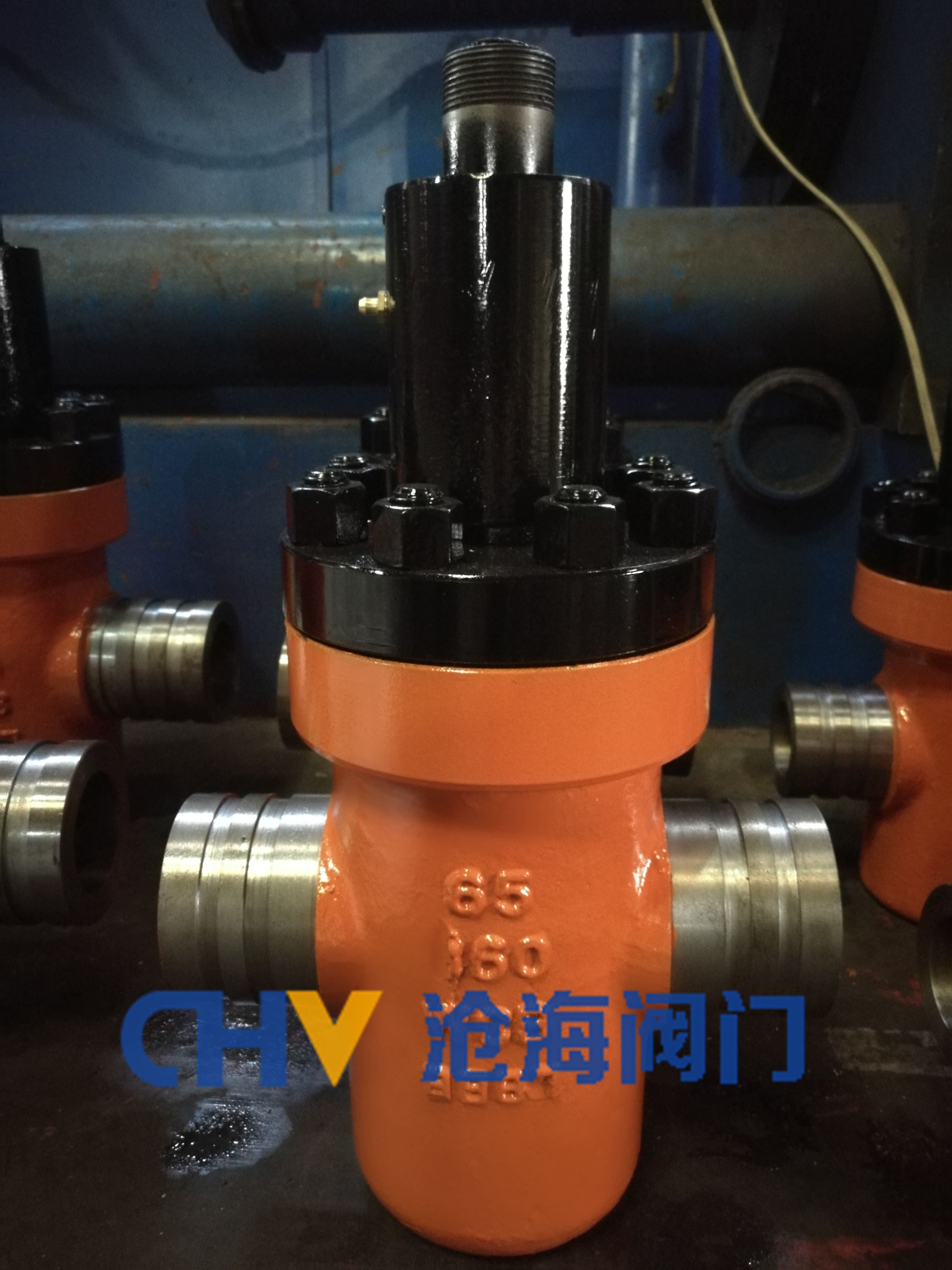 乳化液供回液管路系统GZF63Y沟槽式特高压闸阀
