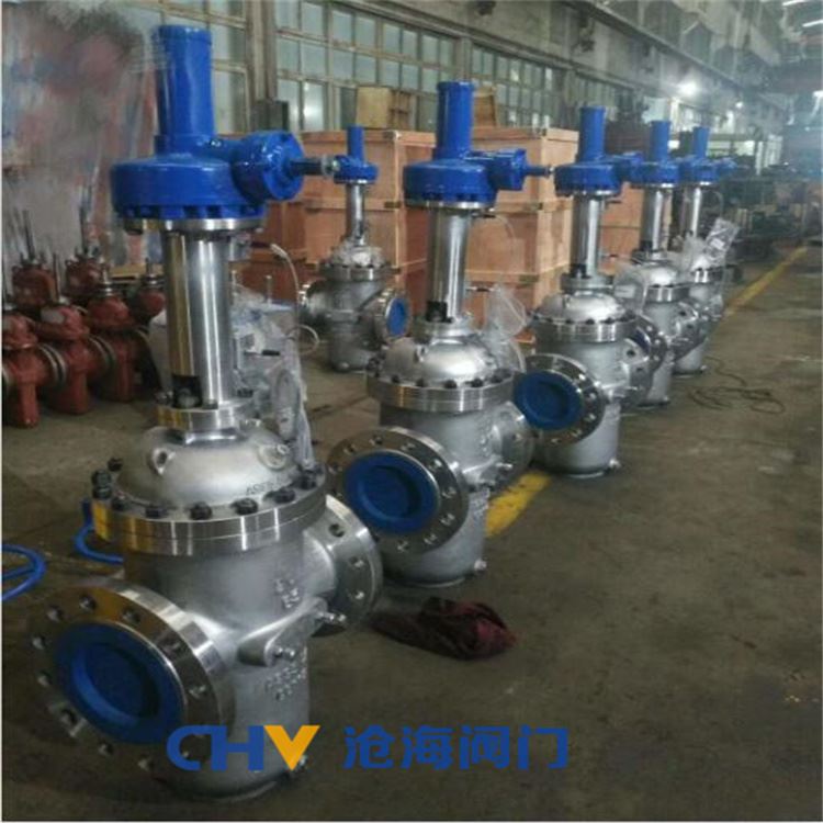 CHVJ沧海Z43Y/F-100P不锈钢硬密封平板闸阀